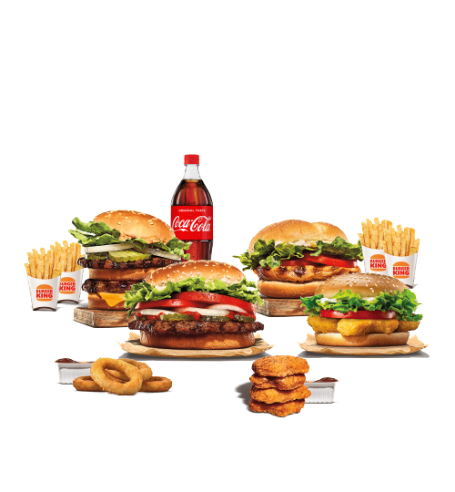 Burger combo on sale